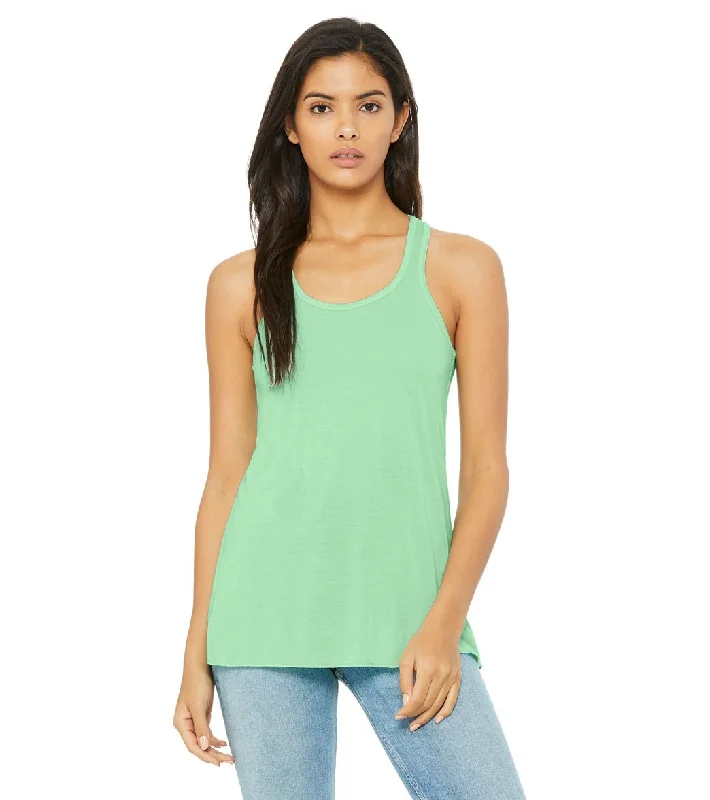 Women's Loungewear Clothes The Latest Trends Bella + Canvas Flowy Racerback Workout Tank Top Mint