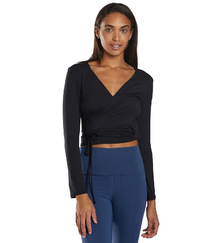 Women's Clothes For Work Events Unleash Your Fashion Everyday Yoga Layering Crop Wrap