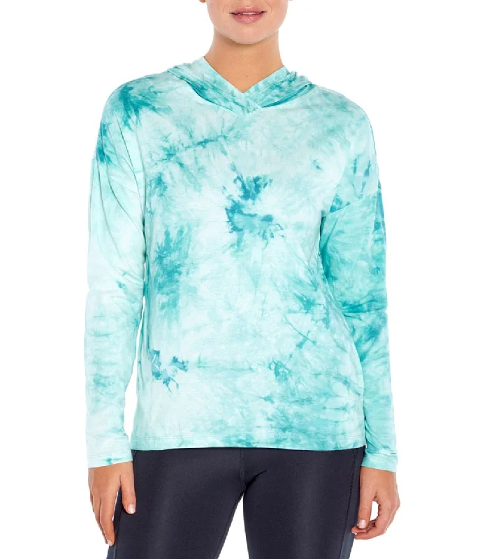 Comfortable Women's Attire Limited Time Special Offer Marika Taylor Hoodie New Marble North Sea