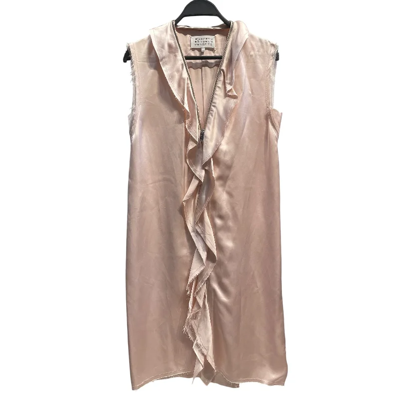 Women's Stylish Professional Apparel Daily Deals Maison Margiela/SS Dress/1/Silk/PNK/