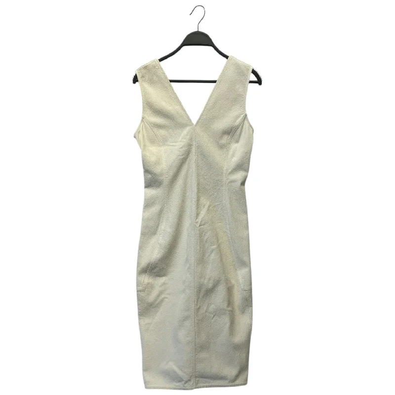 Women's Stylish Professional Garments Luxe Style Discounts Rick Owens/SL Dress/8/Cotton/WHT/DIRT S/S 18