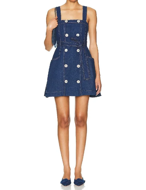 Women's Evening Outfit Season Sale Danni Dress In Denim