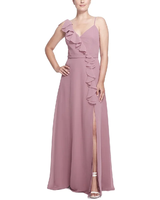 Women's Festive Attire Luxury Casual Deals Marchesa Notte Siena Sleeveless Long Gown