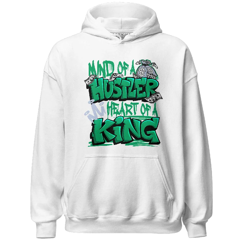 Trendy Unisex Chic Style Discounts NastyJamz Lucky Green 5s Hoodie Match Hustler Heart King