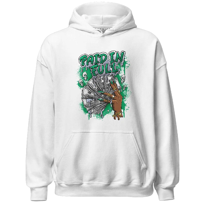 High-Quality Unisex Fashion Basics Limited Time Special Offer NastyJamz Lucky Green 5s Hoodie Match Paid In Full