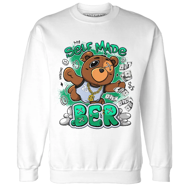 Minimalist Unisex Fashion Must-Haves The Latest Trends NastyJamz Lucky Green 5s Sweatshirt Match Self Made BER