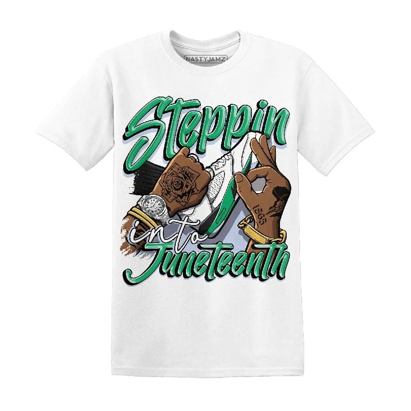 Versatile Gender-Free Wardrobe Essentials Unleash Your Style NastyJamz Lucky Green 5s T-Shirt Match Step Into Juneteenth