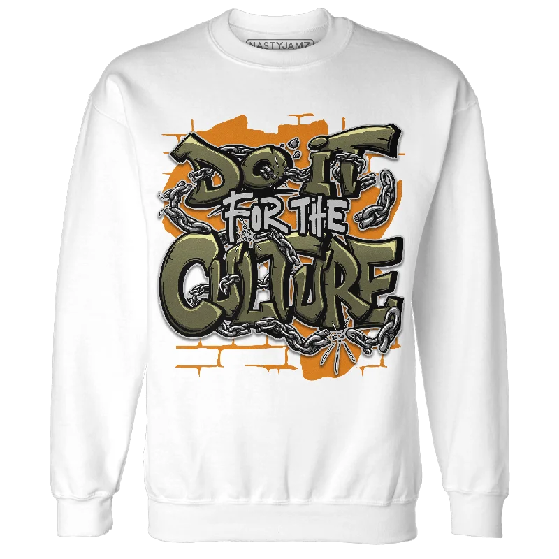 Minimalist Unisex Fashion Must-Haves Casual Fashion NastyJamz Olive 5s Sweatshirt Match Do It For Culture