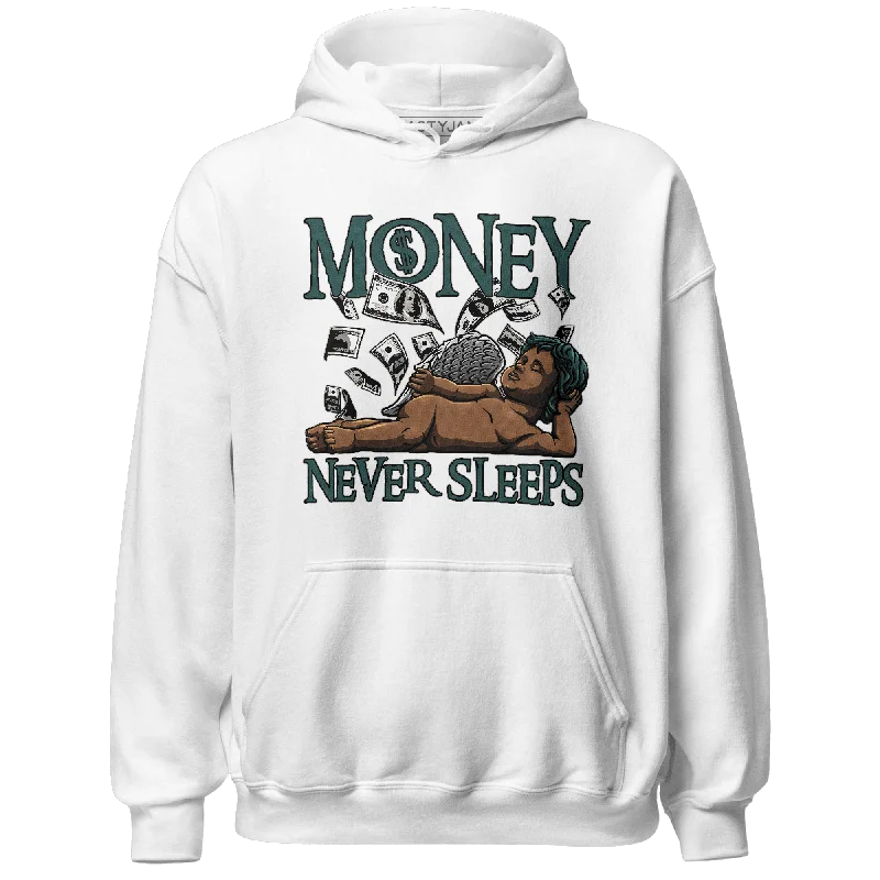 Gender-Neutral Fashion For Everyday Style Casual Chic NastyJamz Oxidized Green 4s Hoodie Match Money Never Sleeps