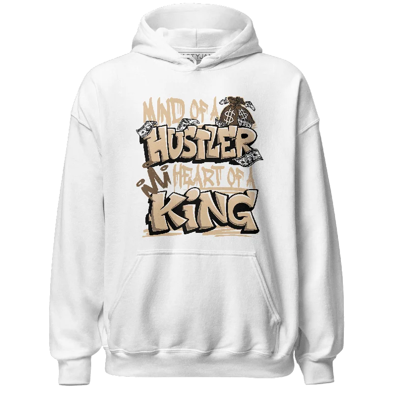 Sleek And Stylish Unisex Outerwear Sophisticated Style Offers NastyJamz Palomino 3s Hoodie Match Hustler Heart King