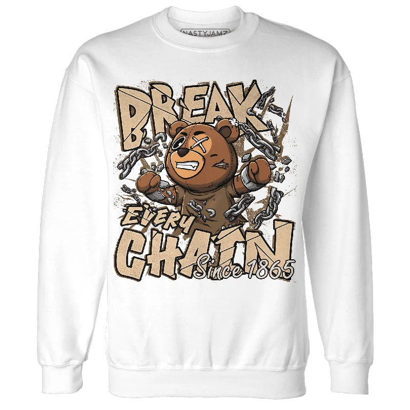 Oversized Unisex Fashion Pieces Bid Farewell To The Old Season NastyJamz Palomino 3s Sweatshirt Match BER Break Chain