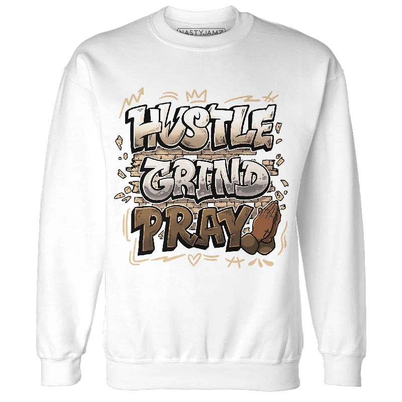 Chic And Casual Unisex Fashion Trends Evening Elegance NastyJamz Palomino 3s Sweatshirt Match Hustle Grind Pray