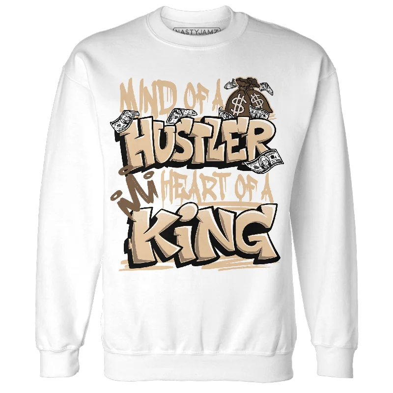 Minimalist Unisex Wardrobe Must-Haves Day-To-Night Styles NastyJamz Palomino 3s Sweatshirt Match Hustler Heart King