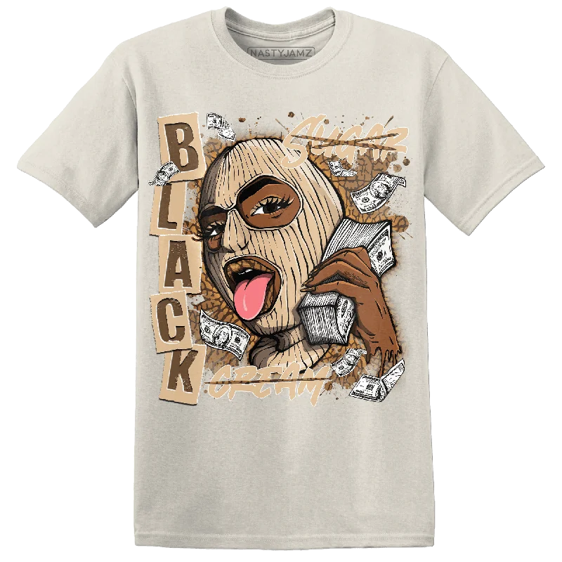 Sleek And Comfortable Unisex Wear Fashion Forward Femininity NastyJamz Palomino 3s T-Shirt Match No Sugar No Cream