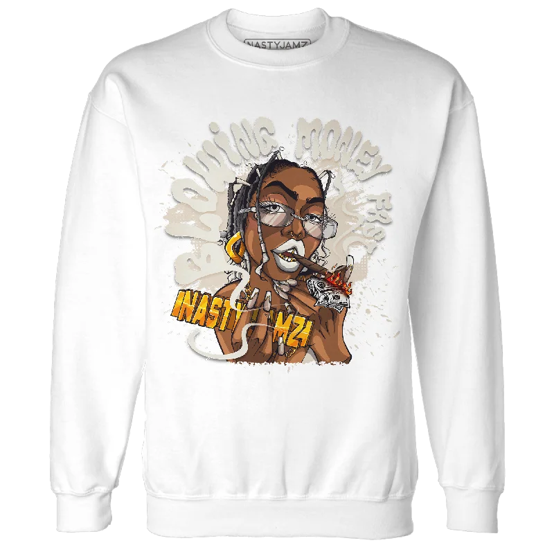 Minimalist Unisex Fashion Must-Haves Unbeatable Deals NastyJamz SE Sail 5s Sweatshirt Match Blowing Money Fast Girl