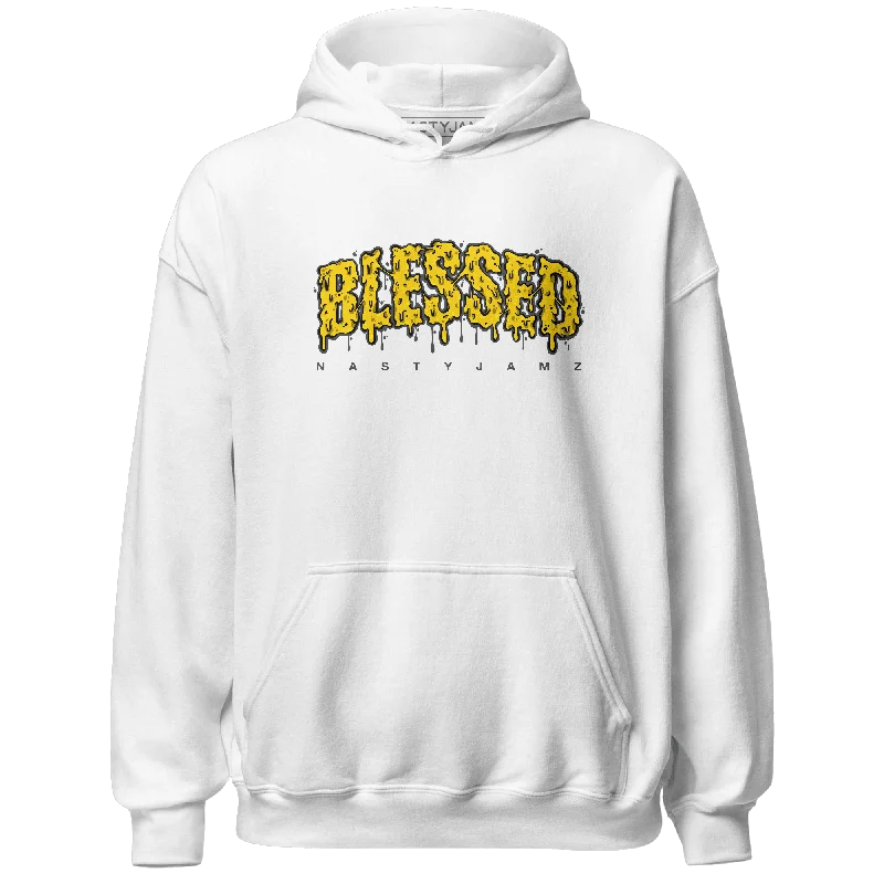 Relaxed-Fit Unisex Clothing Options Get The Latest Trends NastyJamz Thunder 4s Hoodie Match Blessed Text