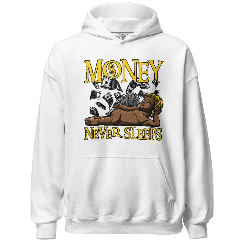 Minimalist Unisex Fashion Essentials Chic Styles NastyJamz Thunder 4s Hoodie Match Money Never Sleeps