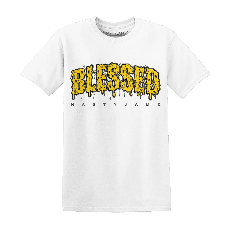 Elegant And Minimal Gender-Free Clothing Retro Style Promotions NastyJamz Thunder 4s T-Shirt Match Blessed Text