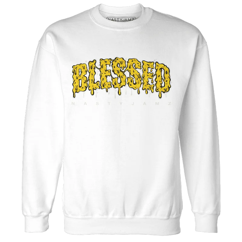 Versatile And Stylish Unisex Apparel Exclusive Deals Online NastyJamz Vivid Sulfur 4s Sweatshirt Match Blessed Text