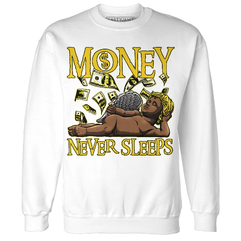 Urban Unisex Fashion Outfits Don't Miss Out NastyJamz Vivid Sulfur 4s Sweatshirt Match Money Never Sleeps