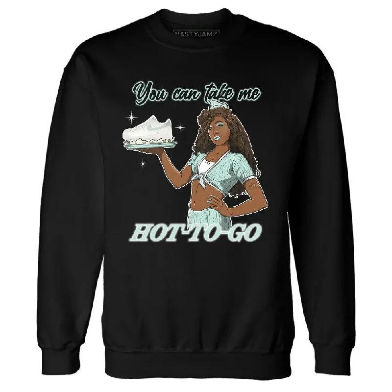 Versatile Clothing For All Genders Snag Fabulous Fashion Bargains AF 1 Jade Ice NastyJamz Sweatshirt Match Ready To Go