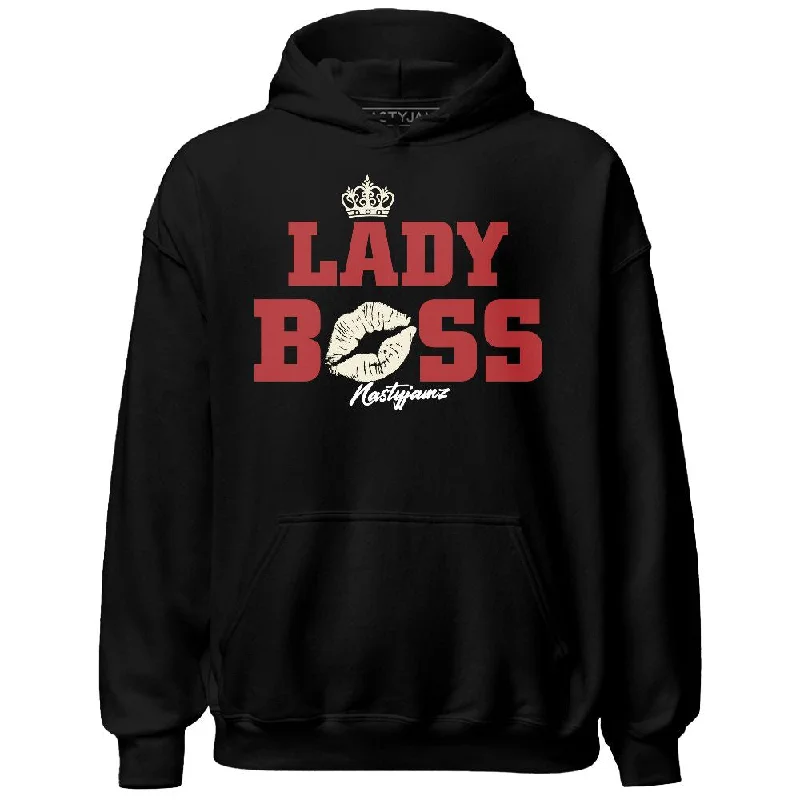 Fashion-Forward Unisex Apparel Daily Deals Black Toe Reimagined 1s NastyJamz Hoodie Match Lady Boss