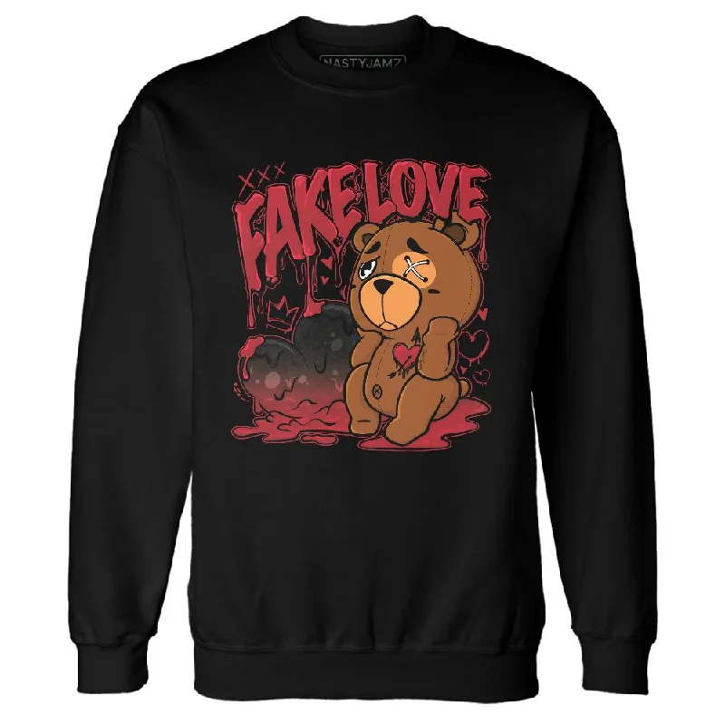 Sleek And Contemporary Gender-Free Outfits Relaxed Style Deals Bred Velvet 11s NastyJamz Sweatshirt Match Fake Love BER