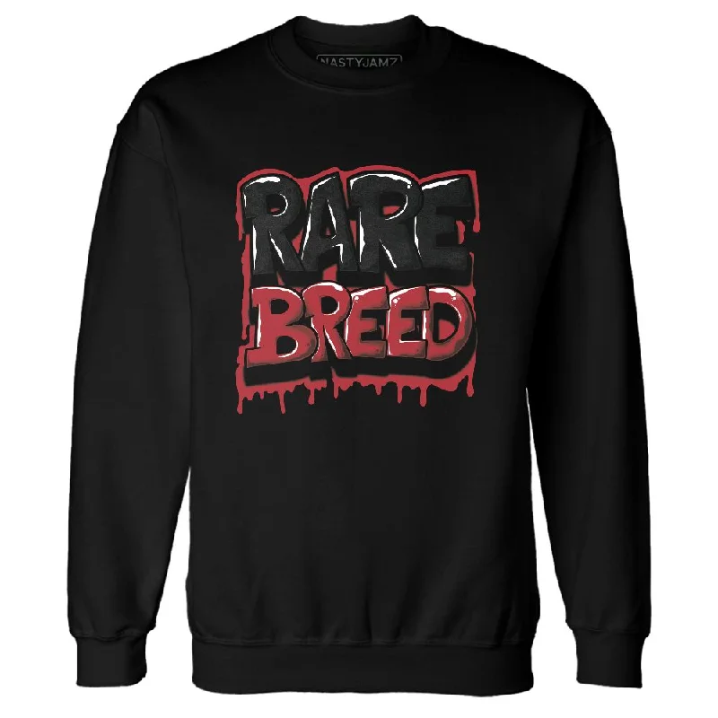 Breathable And Lightweight Unisex Wear Limited Time Bred Velvet 11s NastyJamz Sweatshirt Match Rare Breed