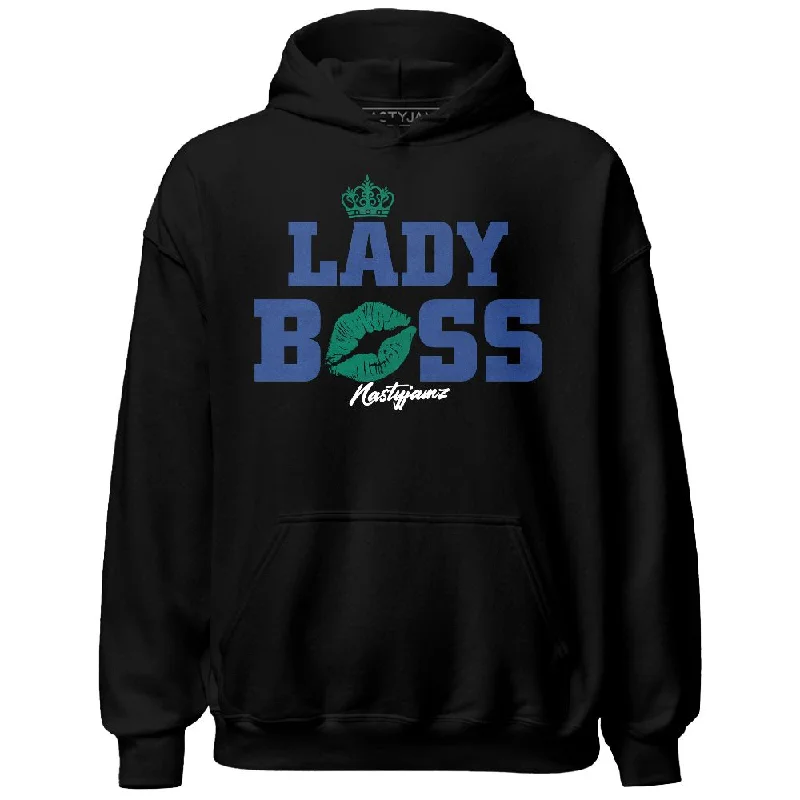 Classic And Timeless Unisex Style Crazy Discounts, Hurry Up Dunk Royal Malachite NastyJamz Hoodie Match Lady Boss