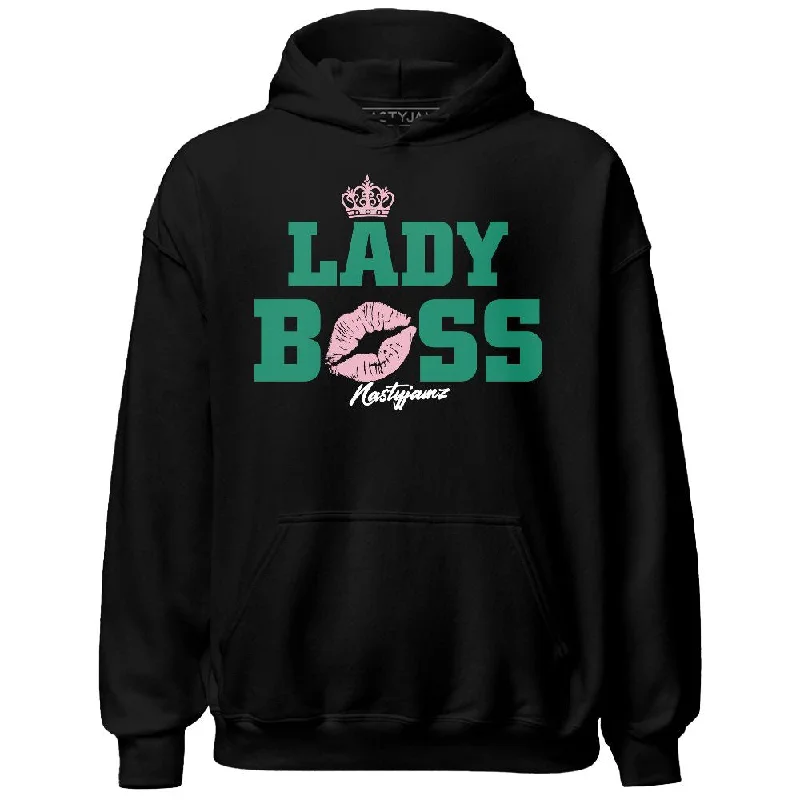 Oversized And Relaxed Unisex Fashion Special Offers, Don't Miss Dunk Soft Pink Malachite NastyJamz Hoodie Match Lady Boss