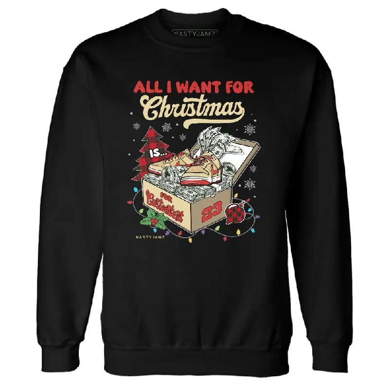 Unisex Casual Wear For All Seasons Exclusive Discount Dunk Strawberry Waffle NastyJamz Sweatshirt Match Dollar Sneaker Box Christmas Custom Text