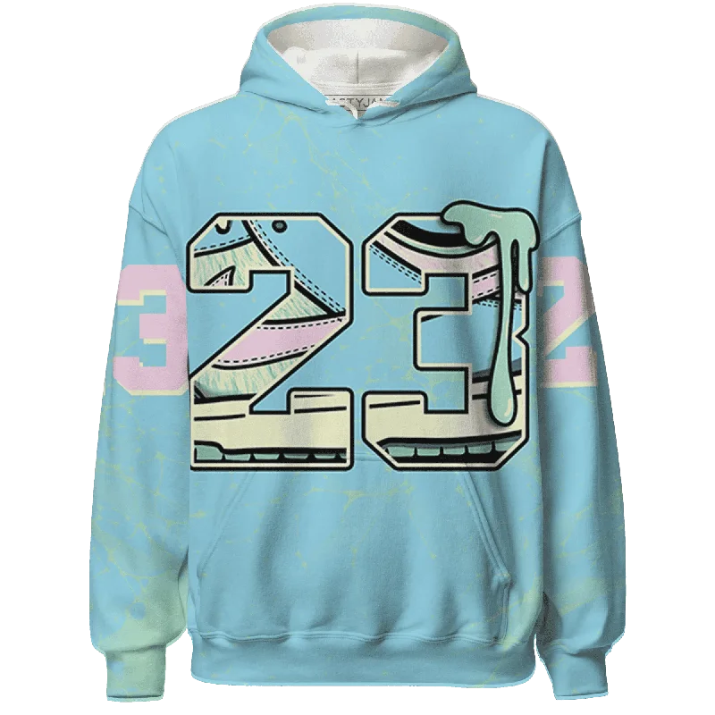 Chic And Contemporary Unisex Clothing Choices Limited Styles Dunk Verdy Visty NastyJamz Hoodie Match 23 Sneaker All-Over Print