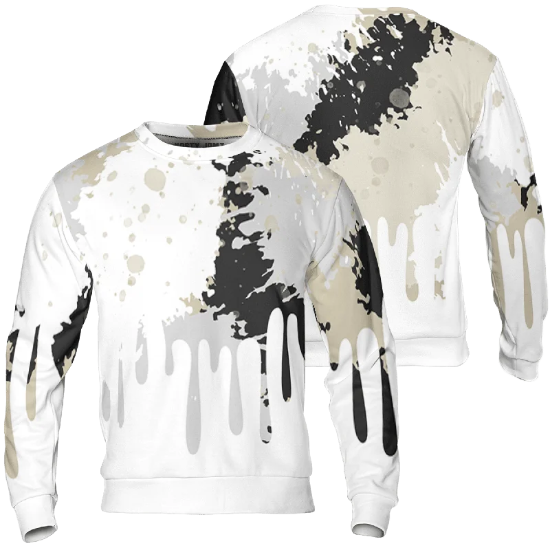 Sleek And Stylish Unisex Outerwear Holiday Glam NastyJamz Gratitude 11s Sweatshirt Match Colorful Art All-Over Print