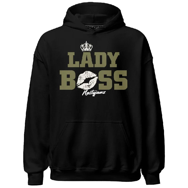 Effortless And Modern Unisex Dressing Inspired By You, Designed For You Medium Olive 1s NastyJamz Hoodie Match Lady Boss