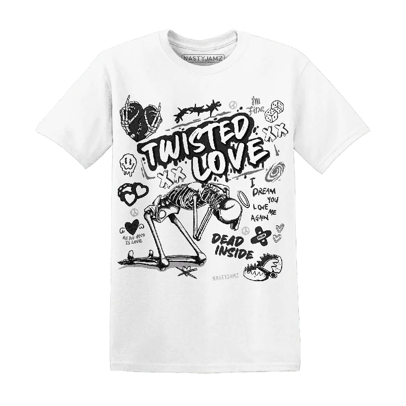 Urban-Inspired Unisex Fashion Pieces On-Trend Fashion Offers NastyJamz White Thunder 4s T-Shirt Match Twisted Love