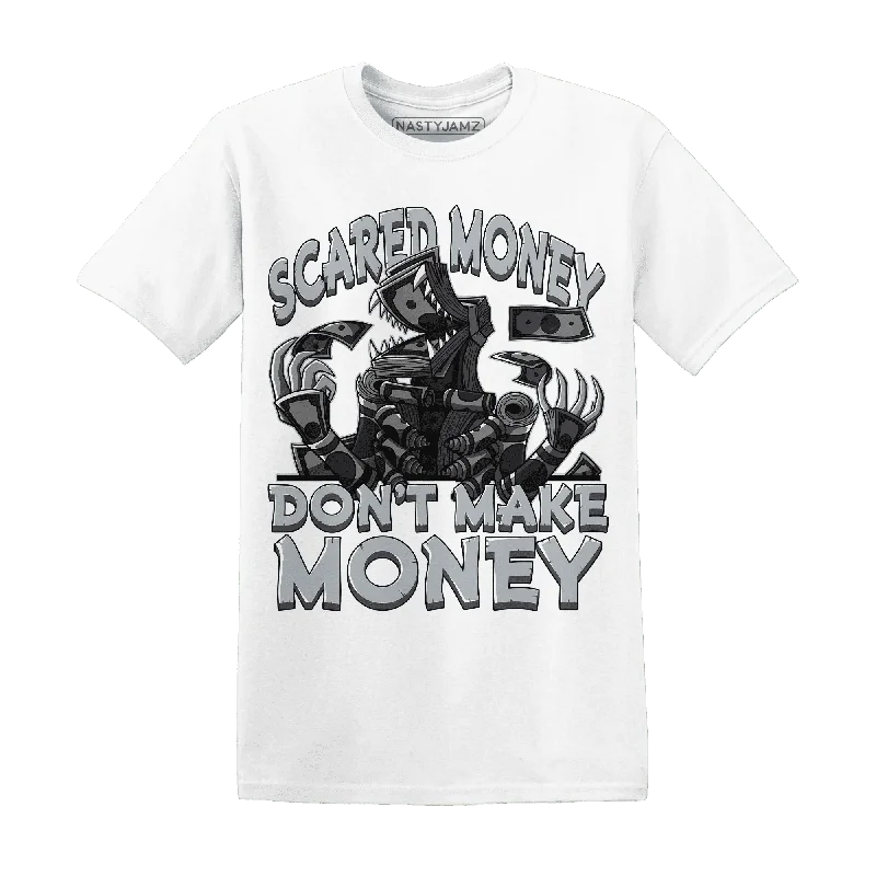 Contemporary Gender-Free Clothing Styles Hot Picks NastyJamz Wolf Grey 12s T-Shirt Match Scared Money