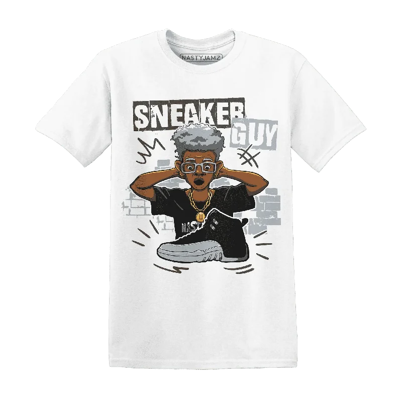 Sustainable And Ethical Unisex Clothing Seasonal Picks NastyJamz Wolf Grey 12s T-Shirt Match Sneaker Guy Collector