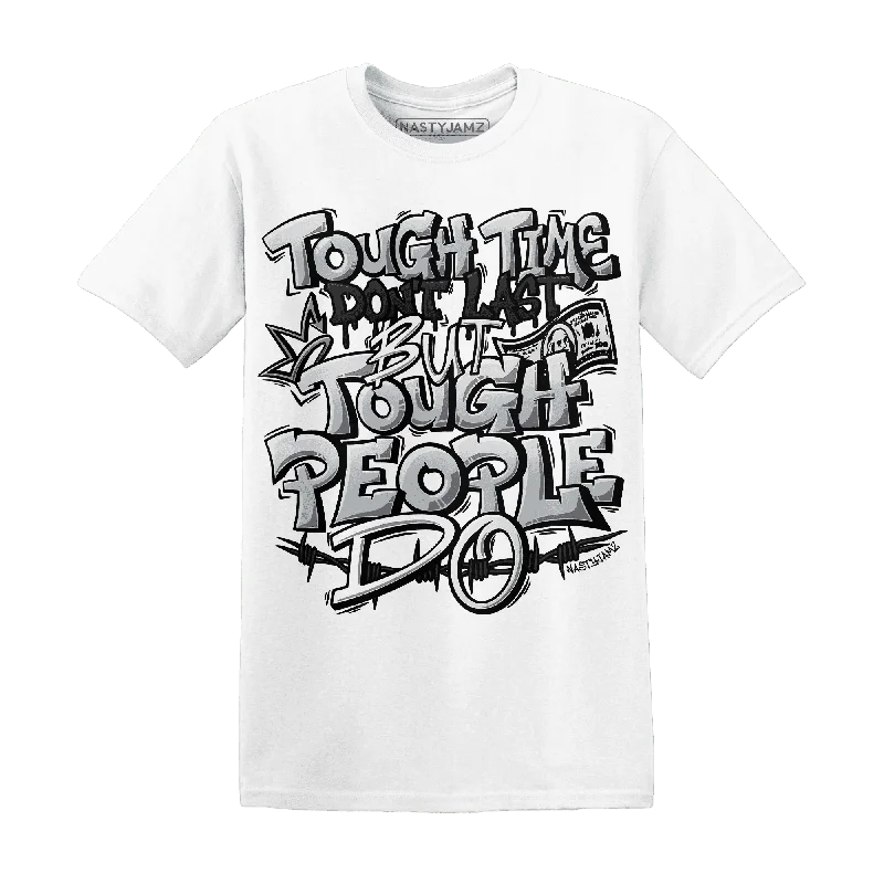 Classic And Timeless Gender-Neutral Fashion Must Haves NastyJamz Wolf Grey 12s T-Shirt Match Tough People Never Fall