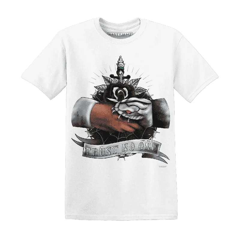 Casual And Trendy Unisex Fashion Staples Massive Savings NastyJamz Wolf Grey 12s T-Shirt Match Trust No One Old School