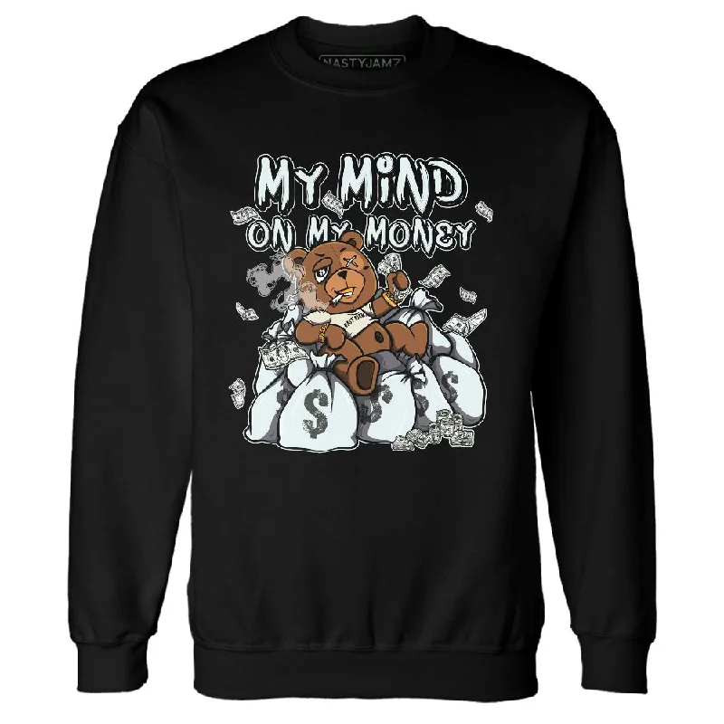 Minimalist Unisex Fashion Essentials Casual Fashion Pure Platinum 4s NastyJamz Sweatshirt Match My Mind On My Money BER