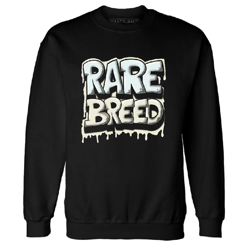 Unisex Casual Wear For All Seasons Vintage-Modern Style Offers Pure Platinum 4s NastyJamz Sweatshirt Match Rare Breed