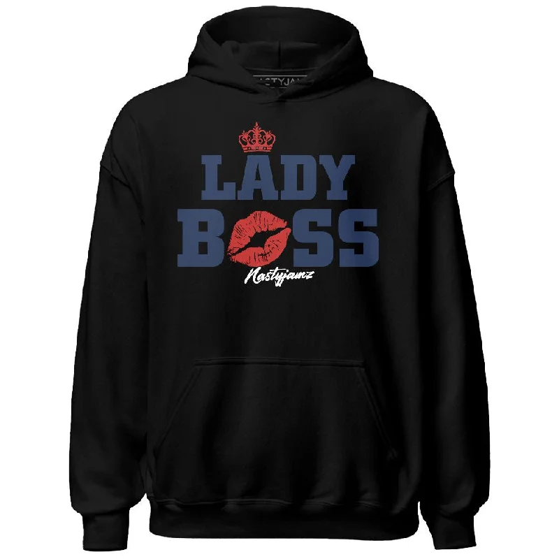 Fashion-Forward Gender-Neutral Outfit Ideas Discover Now VaporMax Gold Navy Midnight NastyJamz Hoodie Match Lady Boss