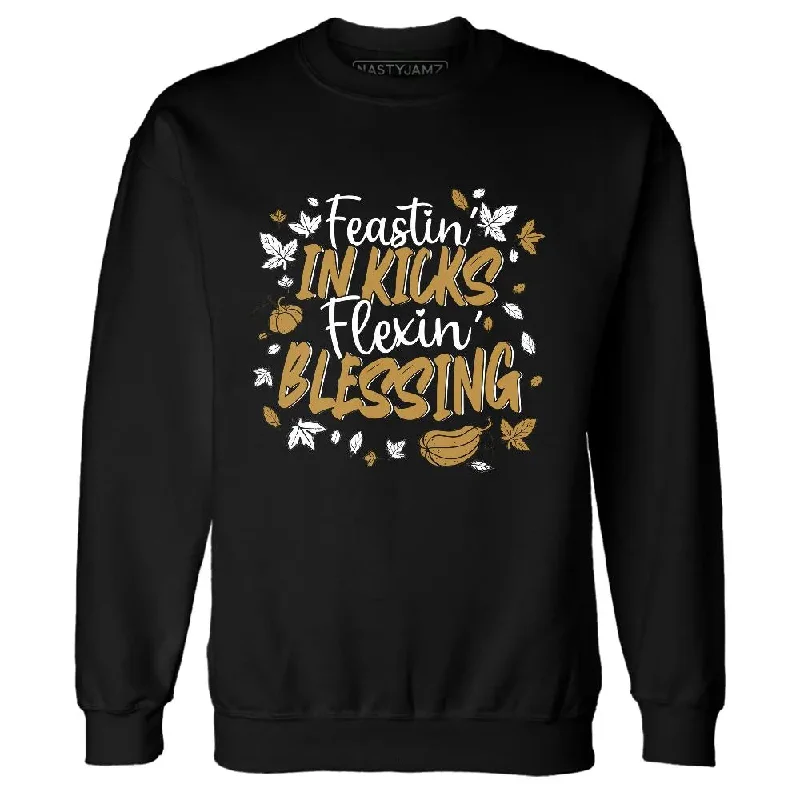 Minimalist Unisex Fashion Must-Haves Classic Chic Deals Wheat 13s NastyJamz Sweatshirt Match Kicks Feasting