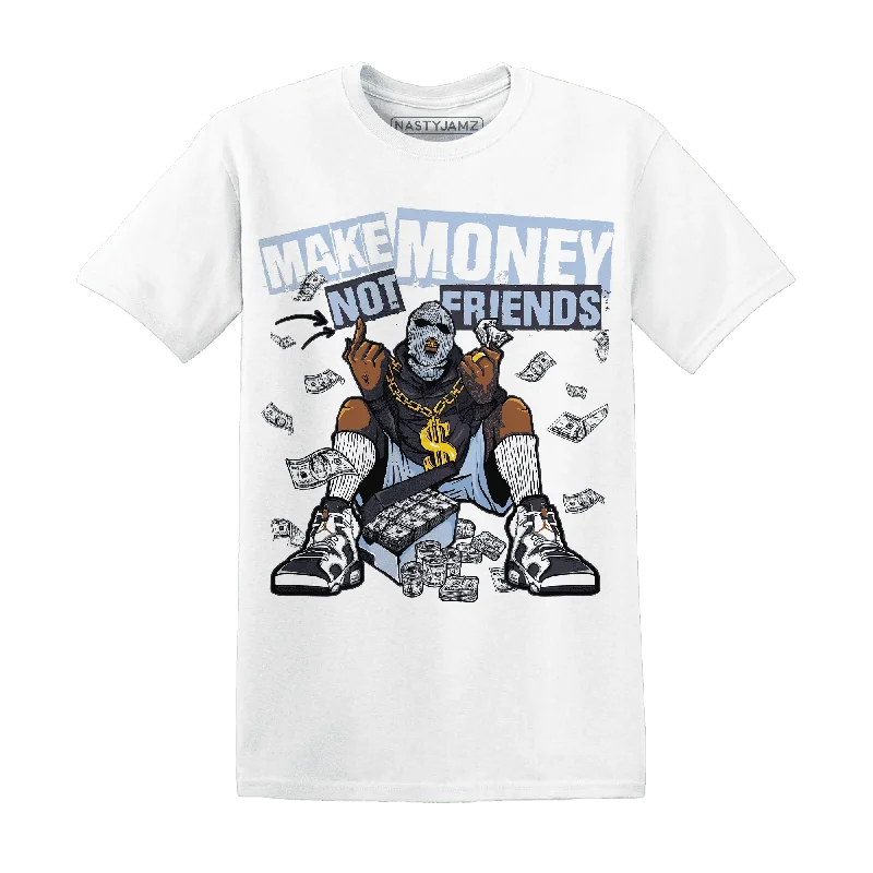 Minimalist Unisex Fashion Essentials Style Without Limits NastyJamz White Navy 6s T-Shirt Match  Make Money Not Friends