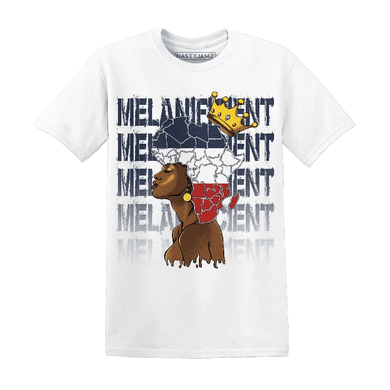 Oversized Unisex Fashion Pieces Essentials On Sale NastyJamz White Navy 6s T-Shirt Match  Melanificient