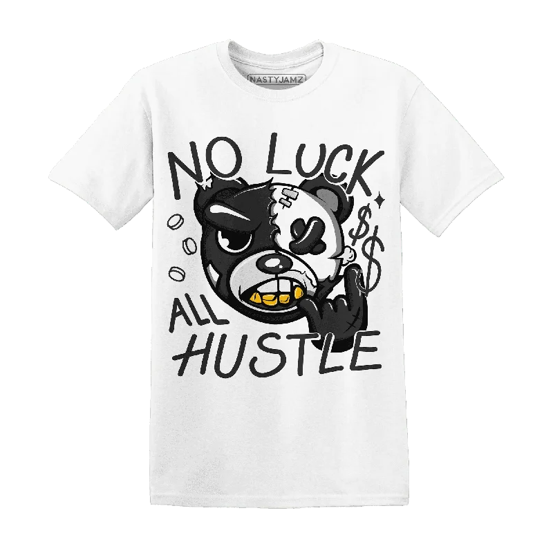 Sleek And Stylish Unisex Outerwear Modish Fashion Discounts NastyJamz White Thunder 4s T-Shirt Match  All Hustle