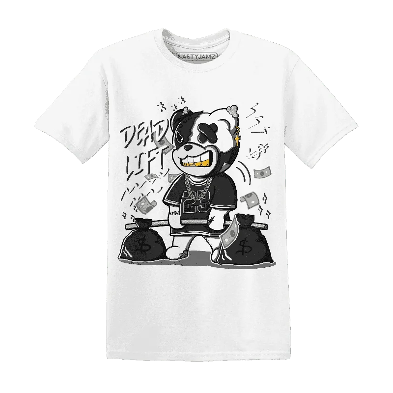 Oversized Unisex Fashion Pieces Style Breakthroughs NastyJamz White Thunder 4s T-Shirt Match BER 23 Deadlift