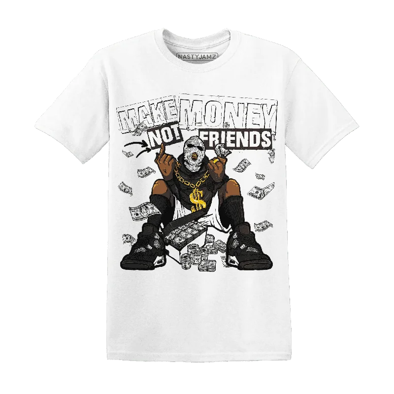 Stylish Unisex Outfit Ideas Best Sellers NastyJamz White Thunder 4s T-Shirt Match  Make Money Not Friends