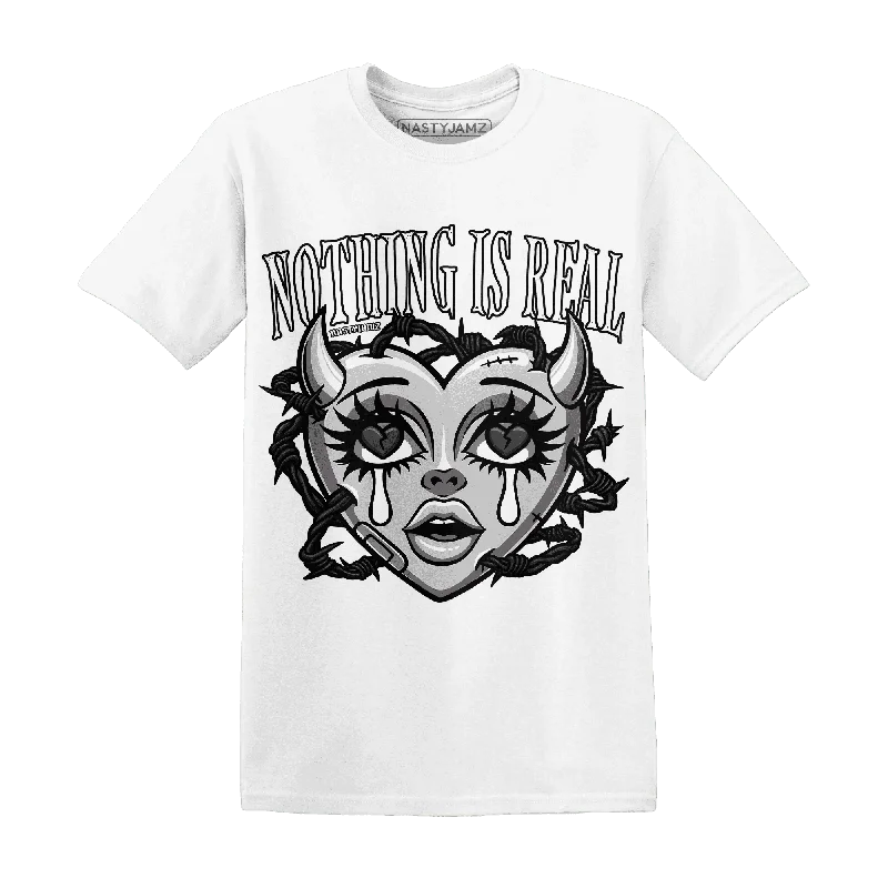 Gender-Neutral Clothing Styles Latest Fashion NastyJamz White Thunder 4s T-Shirt Match Nothing Is Real