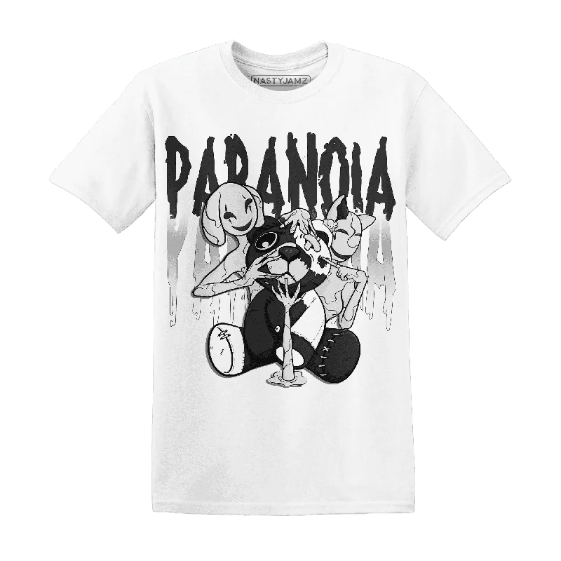 Fashion-Forward Gender-Neutral Outfit Ideas Insane Discount Onslaught NastyJamz White Thunder 4s T-Shirt Match  Paranoia BER